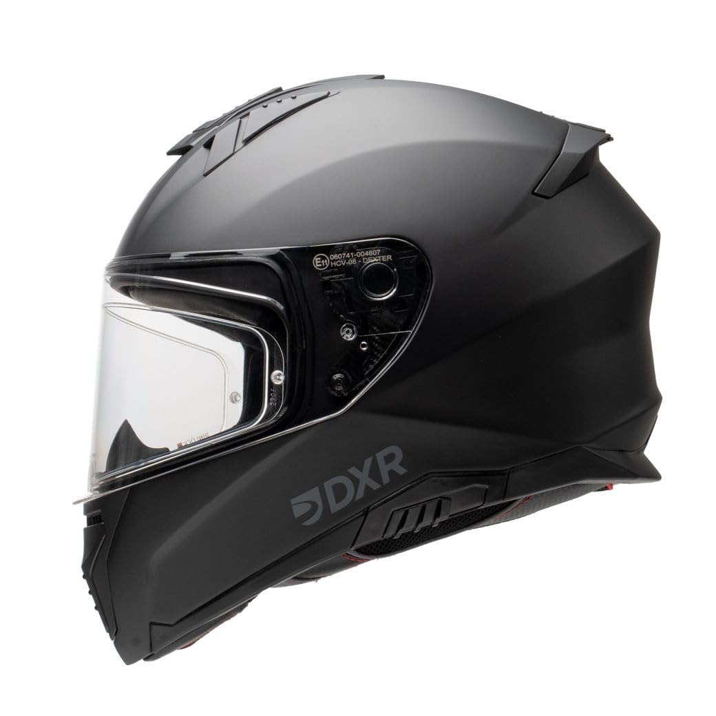 ELEVEN 22.06 Casco integral con visera solar | Homologado ECE 22.06 | Casco Full-Face Moto y Scooter | Mujeres y Hombres | Tallas XS-XL | S 55-56cm