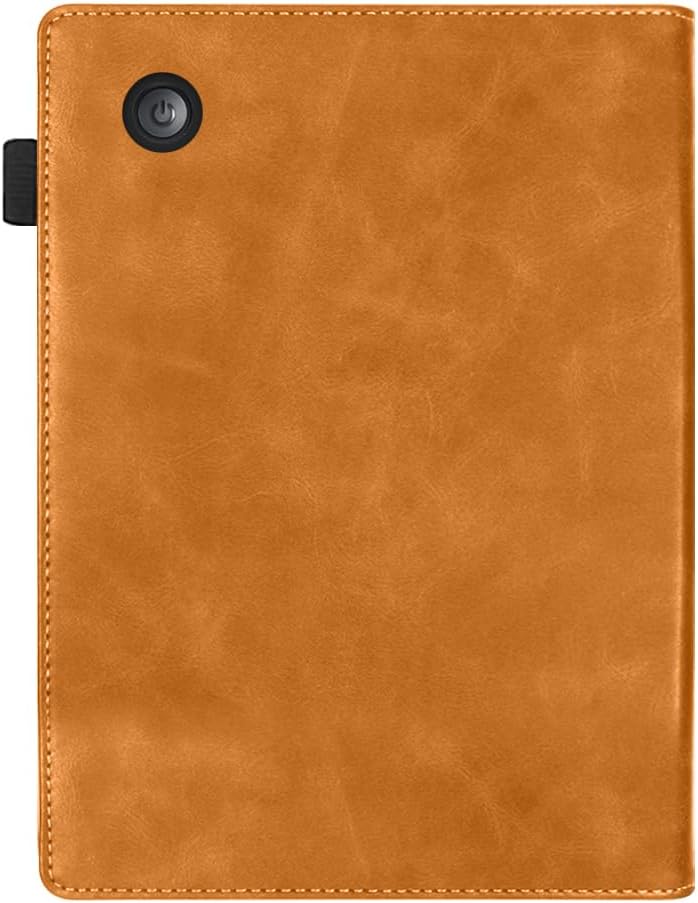 Compatible with KOBO Clara Colour/Clara BW 6-INCH Tablet case, Full Coverage Ultra Slim PU Leather Cover Case Folding Stand Cover Protective Tablet Cover Hand Strap Magnet (Brown)