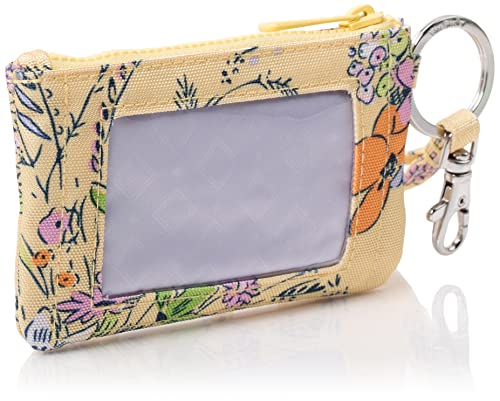 Image of Vera Bradley Women's Recycled Lighten Up Reactive Zip ID Case and Lanyard Combo