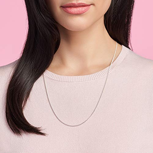 PANDORA Curb Chain Necklace - Compatible with PANDORA Moments Charms - Gift for Her - Sterling Silver - Jewelry for Women - With Gift Box - 23.6"3