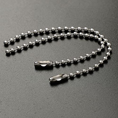 Sourcing map Inossidabile Acciaio Logo Perla Sfera...