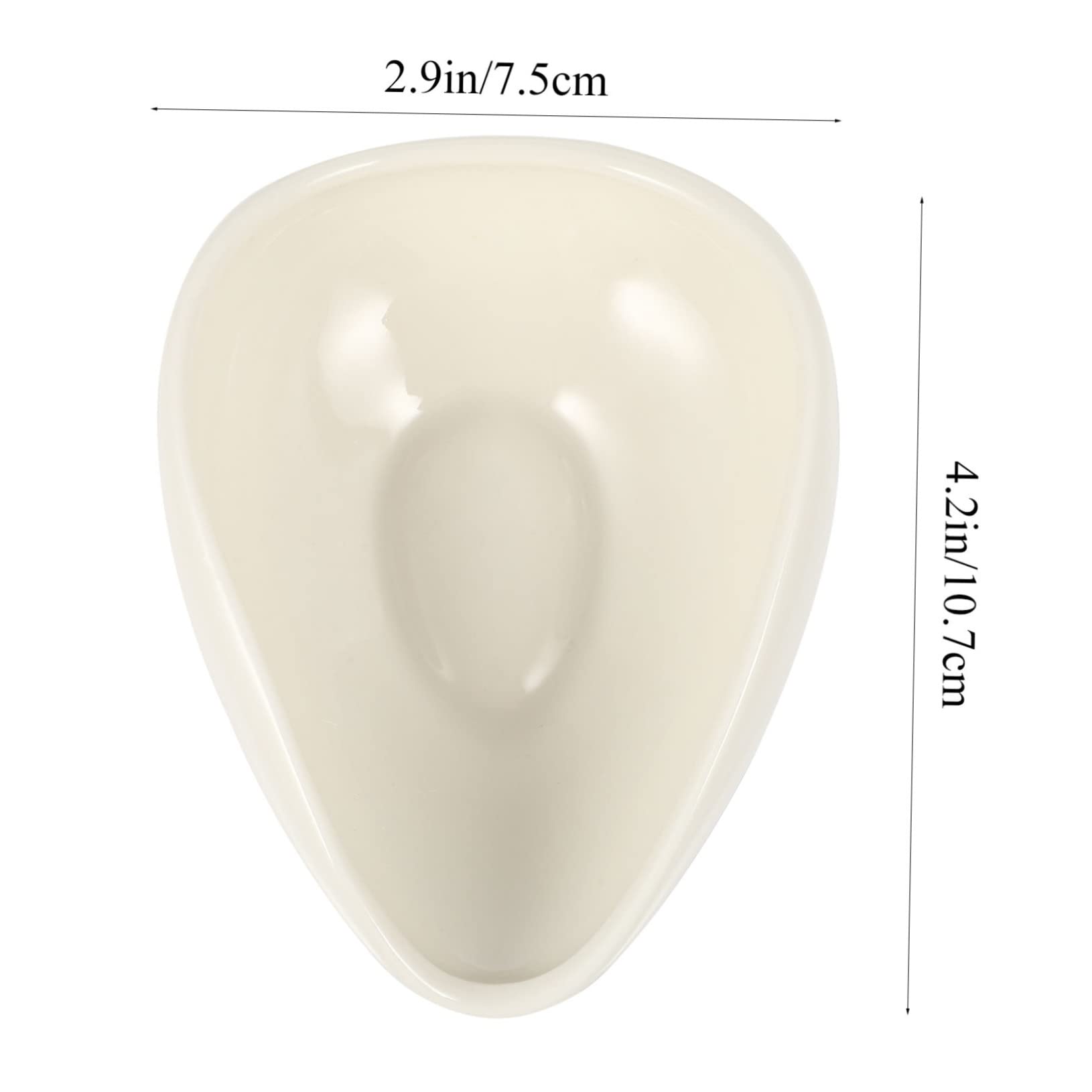 SHOWERORO 2-piece Ceramic Tea Scoop Ideal for Loose Leaf Tea House Accessory Spoon Shovel Scoop Loose Vintage Spoon