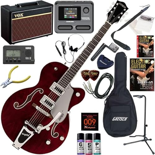 グレッチ エレキギター初心者入門 VOX Pathfinder10とマルチエフェクターが入ってる完璧21点セット G5420T Electromatic/WLS(ウォルナットステイン)