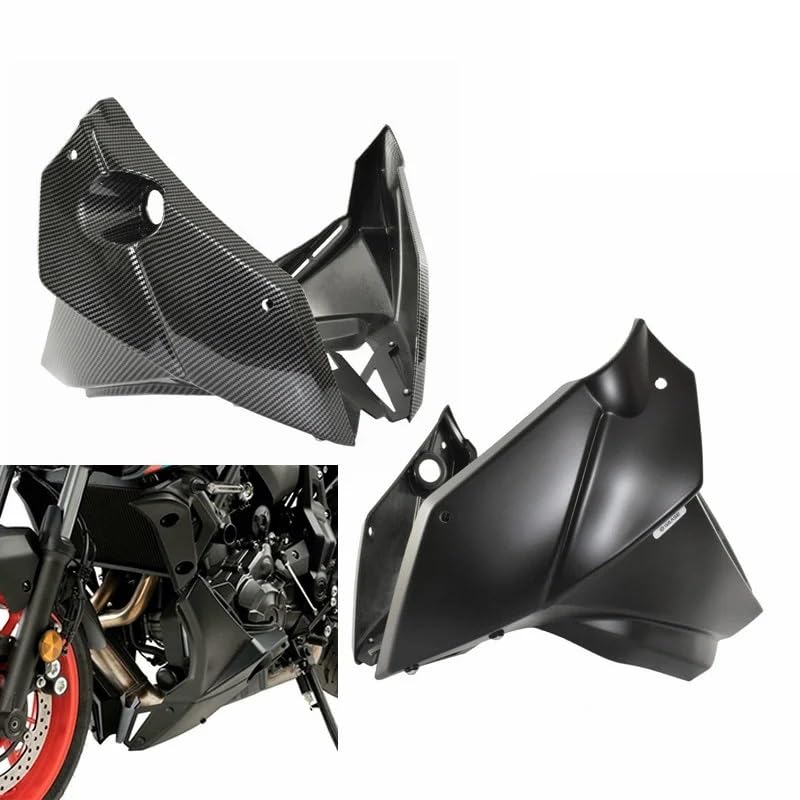 Moto coque arrière carénage plaque de protection MT-07