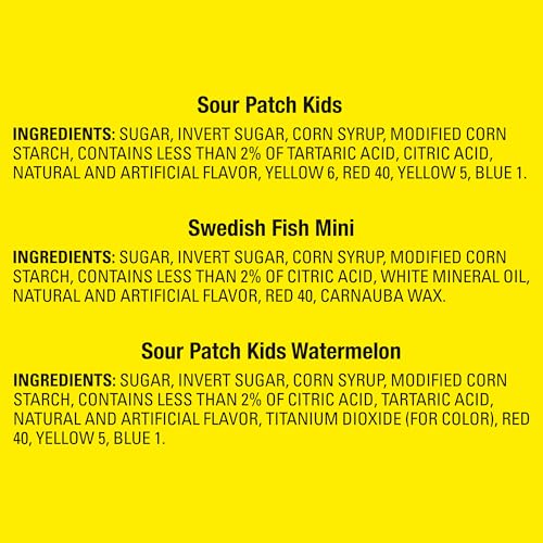 Nabisco Sour Patch Kids Sour Patch Kids & Swedish Fish Mini Halloween Candy Variety Pack thumb #6