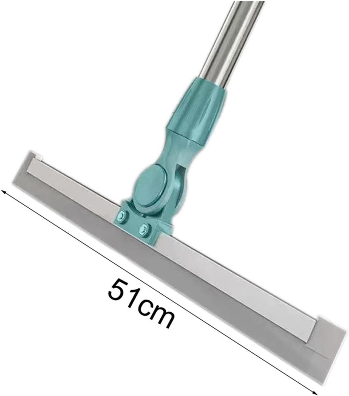 Large Area Toilet Bathroom Toilet Wiper Magic Broom Sweeping Silicone Artifact Ground Scraping Floor Cleaning Mop(51cm)