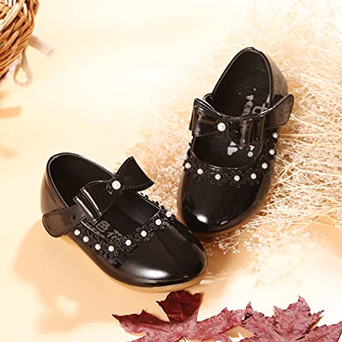 JOEupin Girls Ballerina Flats Mary Jane Front Bow Ballet Flats Slip on Dress Shoes3
