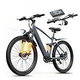 LURNYX Electric Bike Adult 2026 Upgrade 24' Electric Bicycle Mountain Ebike Full...