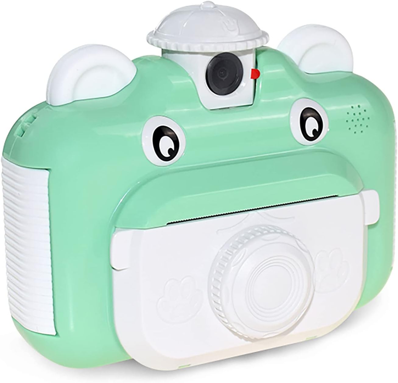Kids Camera Instant Print Camera for Children 1080P HD Video Photo Intelligent Shooting Digital Camera Sports Toy for Girls Boys(Color:C)