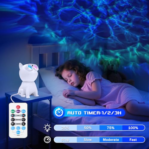Image of Galaxy Light Projector, Nebula Ceiling Night Light for Bedroom with Remote and Timer | 41 Color Modes for Kids Room Decor, Adults Game Room, Gift for Kids, Friends, Birthday, Party, Christmas