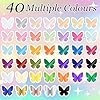 VINYL FROG 40 Sheets Adhesive Vinyl Bundle 12x12 inches Craft Vinyl Pack 40 Assorted Colors Self Adhesive Permanent Vinyl for Home Decorations, Stickers, DIY Mugs, Car Decals #2