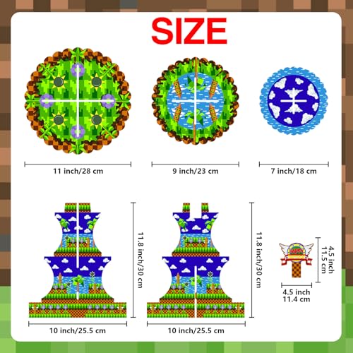 Video Game Pixel Art Cupcake Tower