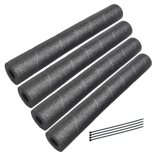 Woxiove Black Snake Wrap Pipe Insulation Foam Tube, 15.7