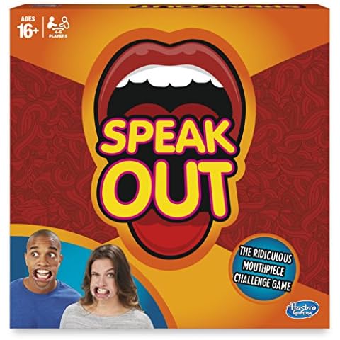 Hasbro Speak Out Game with 200 Cards Cover