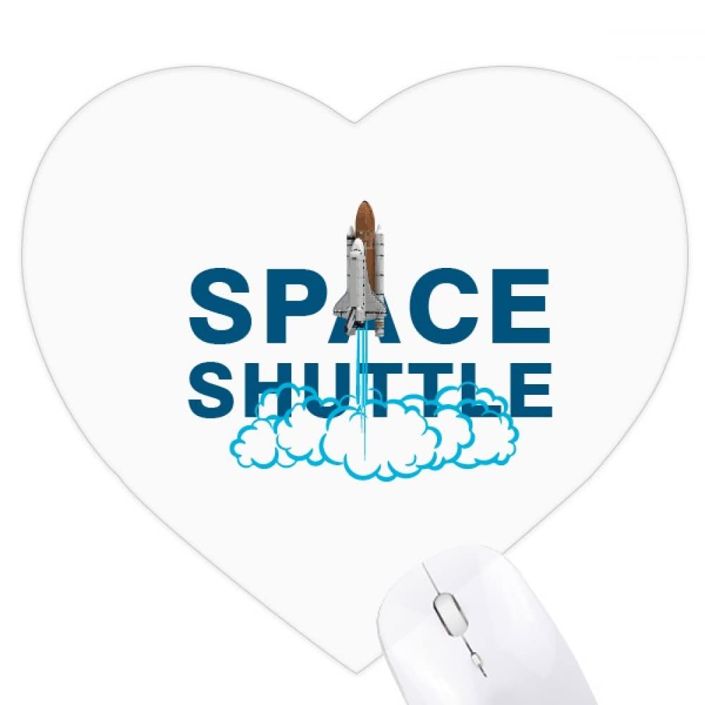 Launching Space Art Deco Fashion Heart Mousepad Rubber Mat Game Office