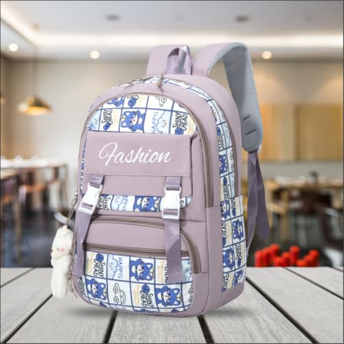 Image of Tinytot 30 Litre Japanese Korean Style School Bag Water-Resistant Laptop & Travel Backpack - Unisex Large 18 Inches Multipurpose Student Backpack for Boys & Girls, Men & Women