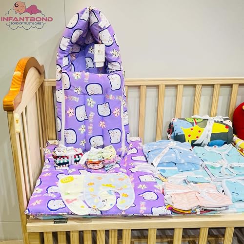 Image of Infantbond Baby Clothing Combo | 66 in 1 New Born Baby Complete Combo (0-6 Months)
