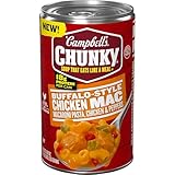 Campbell’s Chunky Buffalo-Style Chicken Mac Soup, 18.8 oz Can