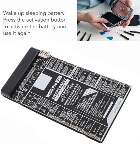 Activation Board W209 1 IP17 Phone Battery Activation Card with USB Cable and Connection Cable for Battery Repair
