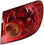labwork Right Passenger Side RH Tail Light Lamp Assembly Red Lens and Housing Replacement for 2005-2008 Toyota Corolla Outer Rear 8155002290 TO2801154
