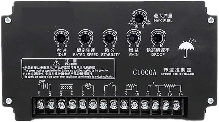 C1000A C1000B Speed Governor Generator Control Unit Spare Parts Controller Panel(C1000B)