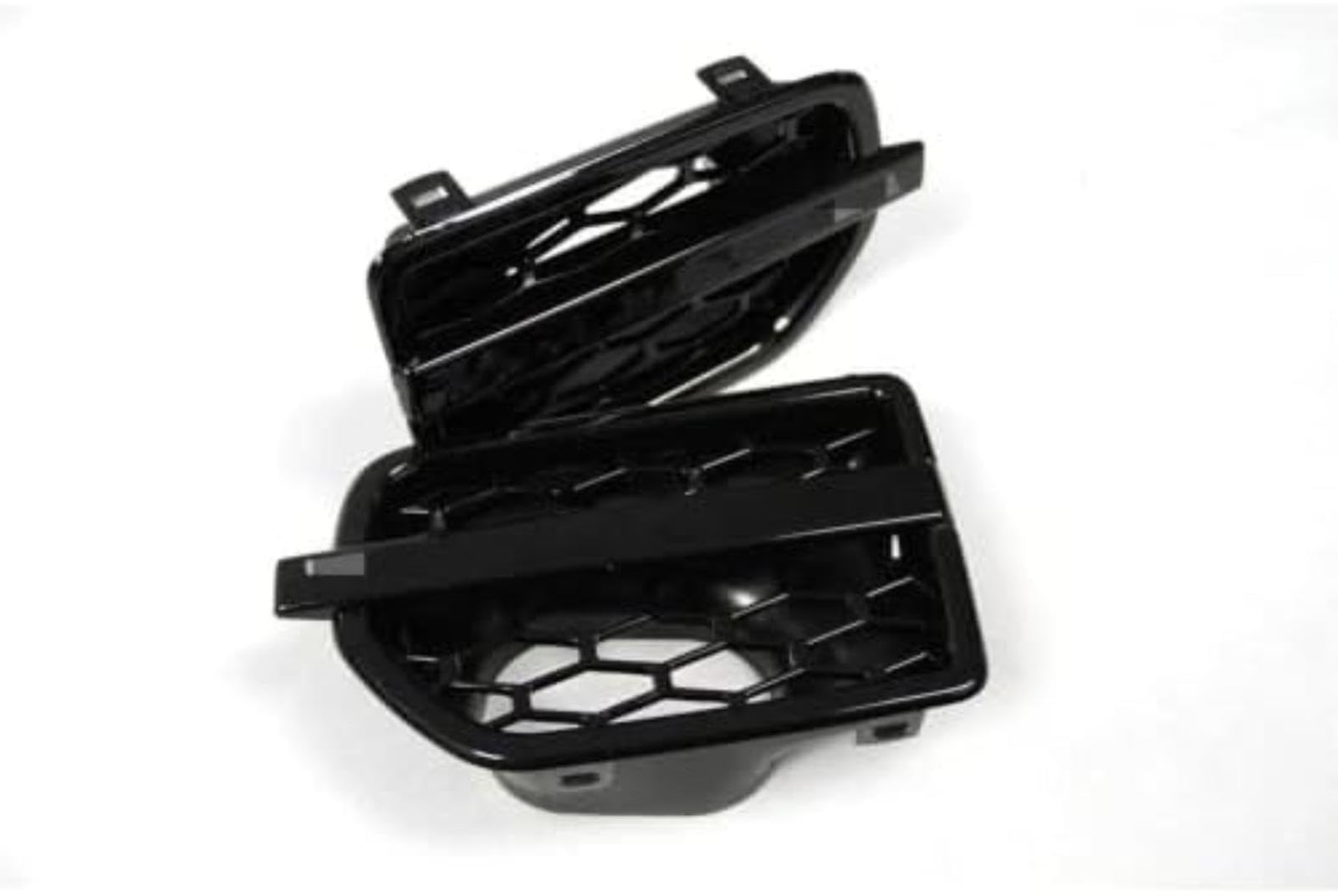 Car Fog Light Grille, for Lr4, dla Discovery 4 2010-2016 Tuning Air Side Vent Grid Outlet Rama przedniego światła przeciwmgłowego Rama przedniego światła przeciwmgłowego