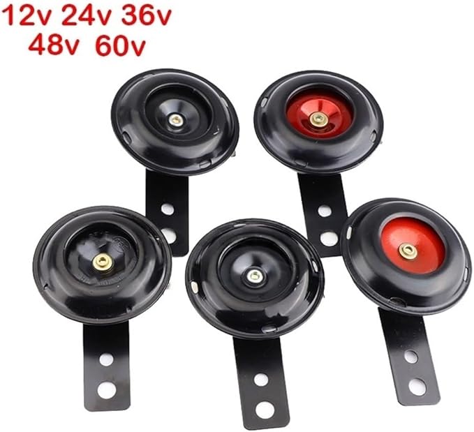 Parlante Universal para Manillar de Moto 12V-60V Kit Bocina miniatura 2