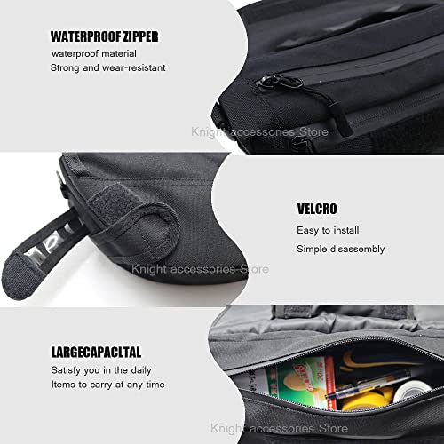 Bolso impermeable para manillar de moto YADISI para Norden 901 y 701 SUPERMOTO/ENDURO, color negro miniatura 5