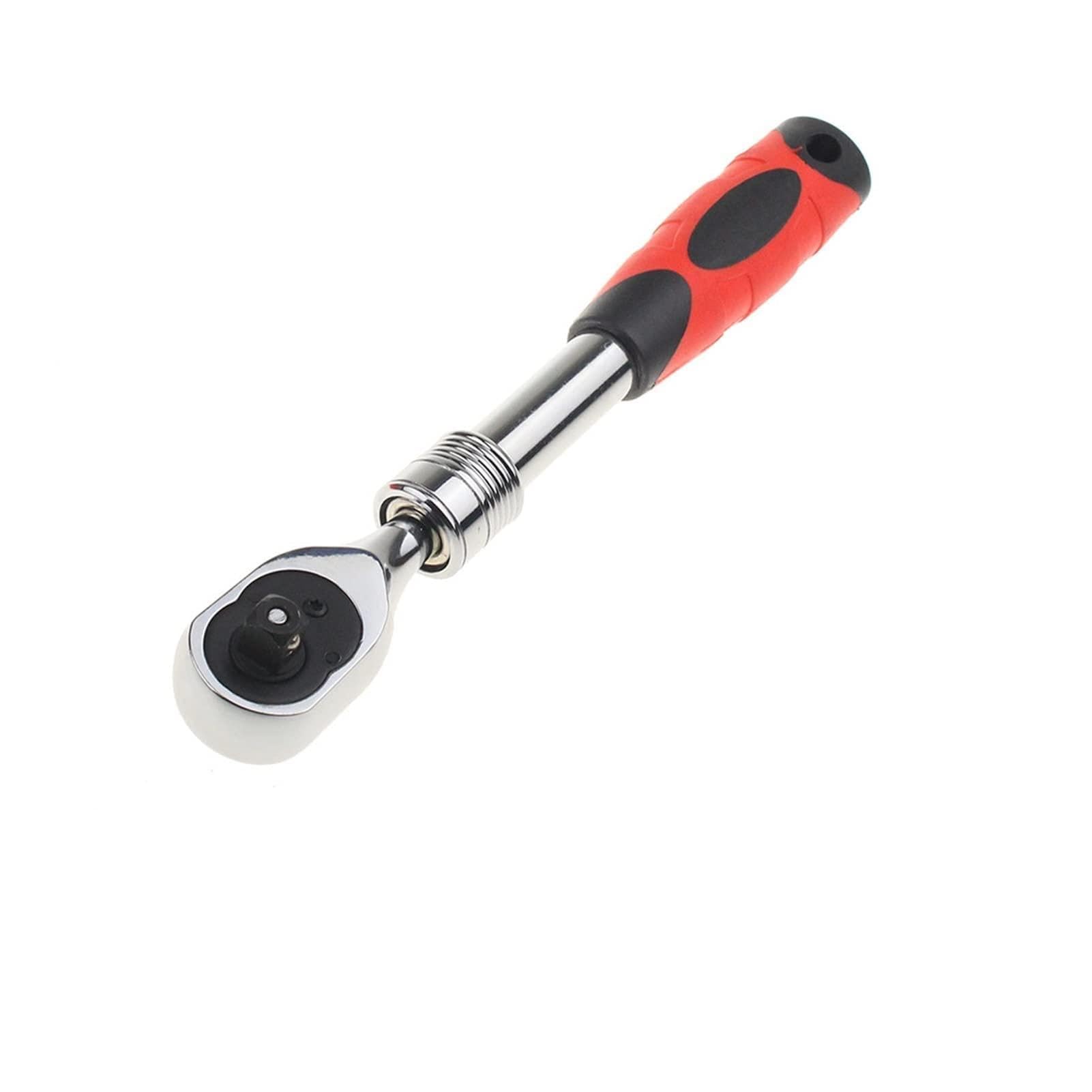 MMHHHG Torque Adapter, 72 Teeth Torque Ratchet Wrench 1/2" 3/8" 1/4" Telescopic Socket Wrench for Auto Car Repair Tool(10mm)