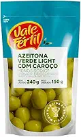 Vale Fértil Light - Azeitona Verde em Conserva, Sachê 150g