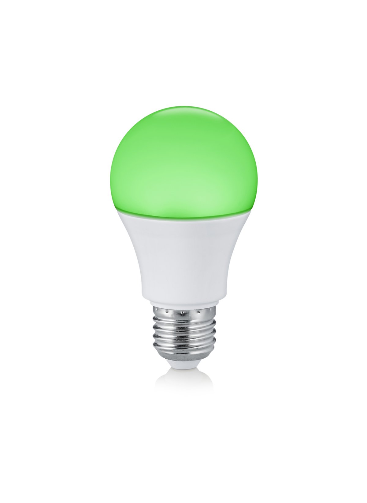 TRIO R961-69 - Bombilla cambia de color E27 LED, 7,5 W, 470 lm, 3000K plástico blanco, IP20
