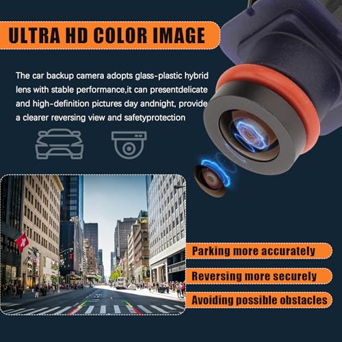 Image of AG1T-19G490-AA Rear View Backup Camera Compatible with Ford Taurus 2010 2011 2012 Park Assist Camera Replaces # AG1Z-19G490-D