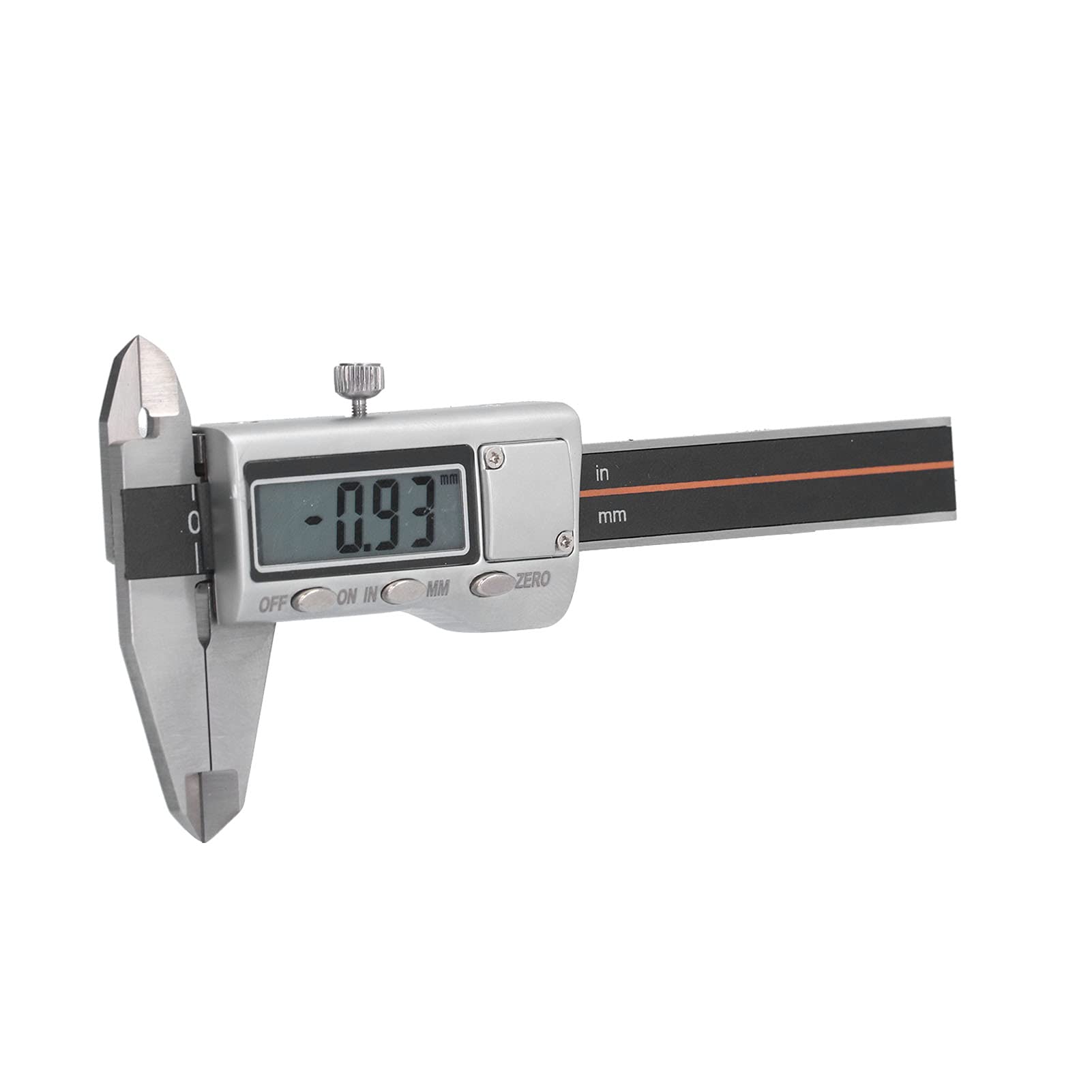Mini calibrador Vernier digital portátil 0 50 mm Medidor de medición oxidación Resistencia al desgaste Herramienta de medición industrial precisión Micrómetro Instrumento para