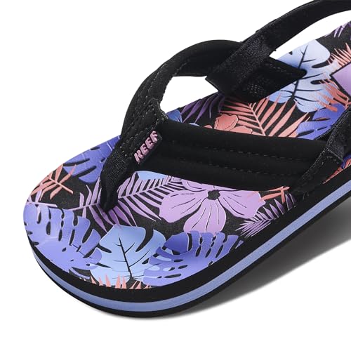 Image of REEF Girls Toddler /Little Kid Ahi Beach Flip Flop, Soft Cushion Footbed, Water Friendly