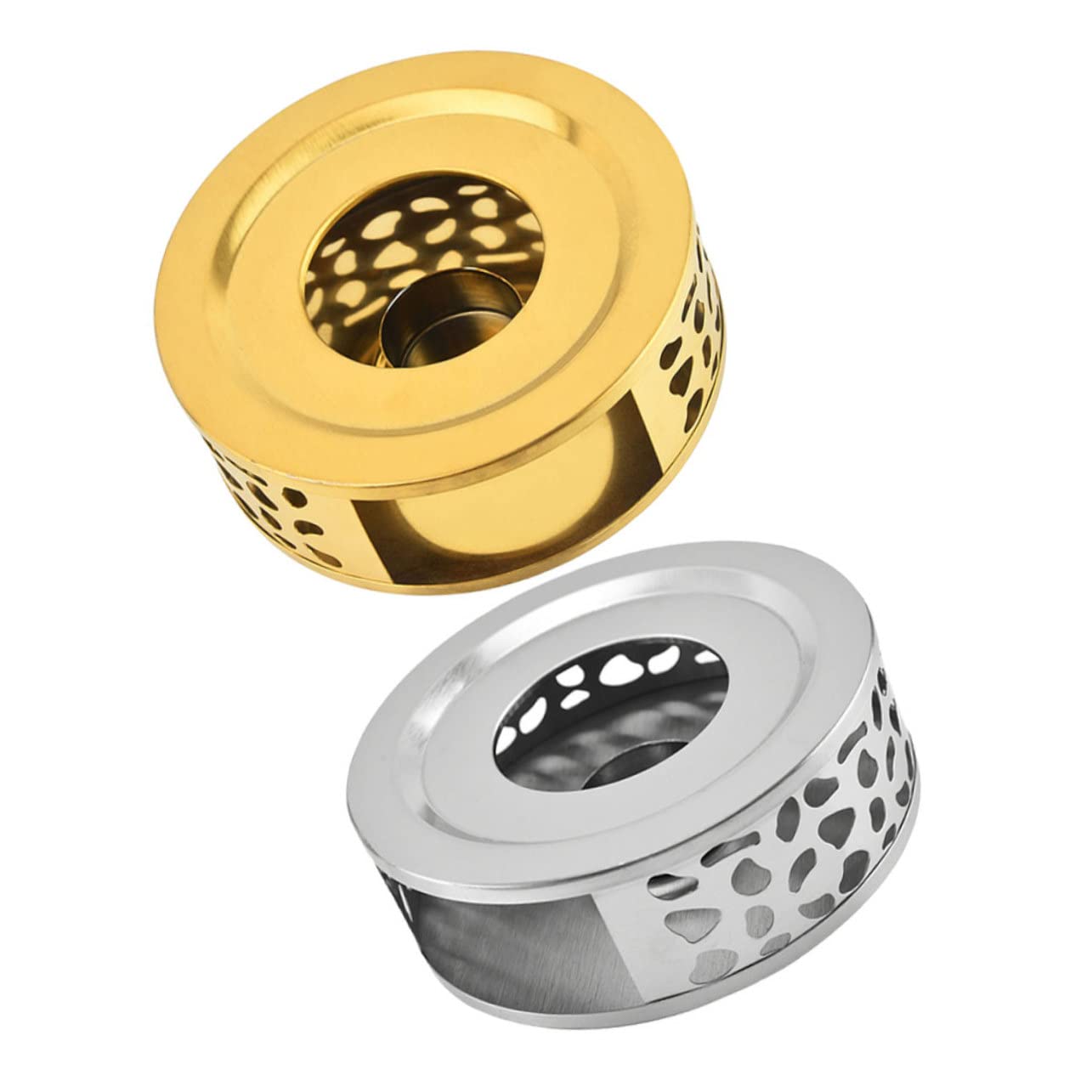 MAGICLULU Japanese Teapot Warmer Metal Teapot Heater Stainless Steel Teapot Tealight