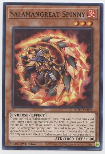 Miniatura 1 de Salamangreat Spinny LD10-EN009 - Común - 1ª Edición