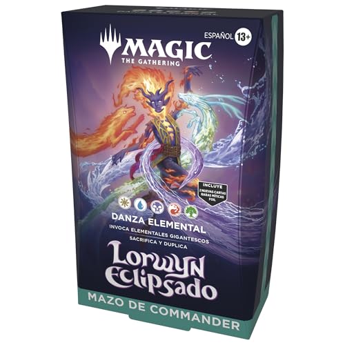 Magic: The Gathering Lorwyn eclipsado - Mazo de Commander | Danza Elemental (Versión en Español)