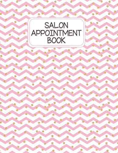 Salon Appointment Book: Hairdressing Beauty Therapist Spa Booking Diary (Undated - Start Any Time) : 3 Column Per Page with Times