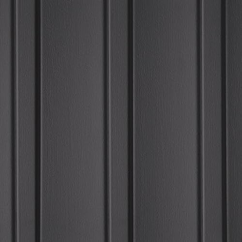 CertainTeed Board and Batten Vertical Vinyl Siding (34, Tuxedo, Single 7 Inch (10ft. Siding))