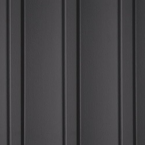 CertainTeed Board and Batten Vertical Vinyl Siding (34, Tuxedo, Single 7 Inch (10ft. Siding))