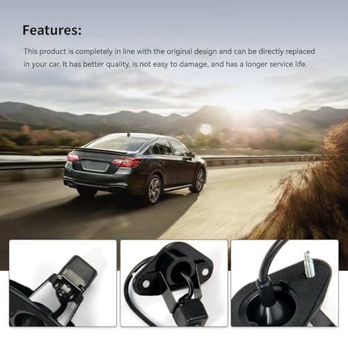 Image of Rear View Backup Camera with Bracket Fit for Suabur Legacy 2010-2014, Suabur Outback 2010-2014, Vehicle Backup Cameras Replace 86267-AJ10B 86267-AJ10A 86267AJ10B 86267AJ10A