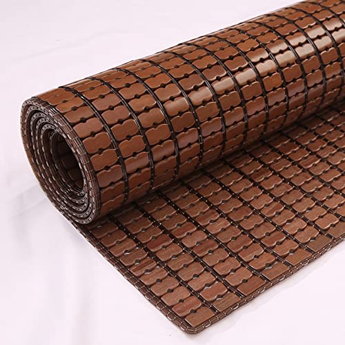 Oddychający bambusowy materac sprężynowy na lato, składany łóżko podwójne/podwójne (70 x 190 cm) – poduszka chłodząca do relaksu i komfortu w upałach