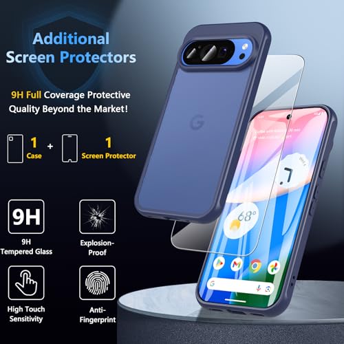 Coque Google Pixel 10 Pro antichoc bleu pour vos sorties et voyages - 6