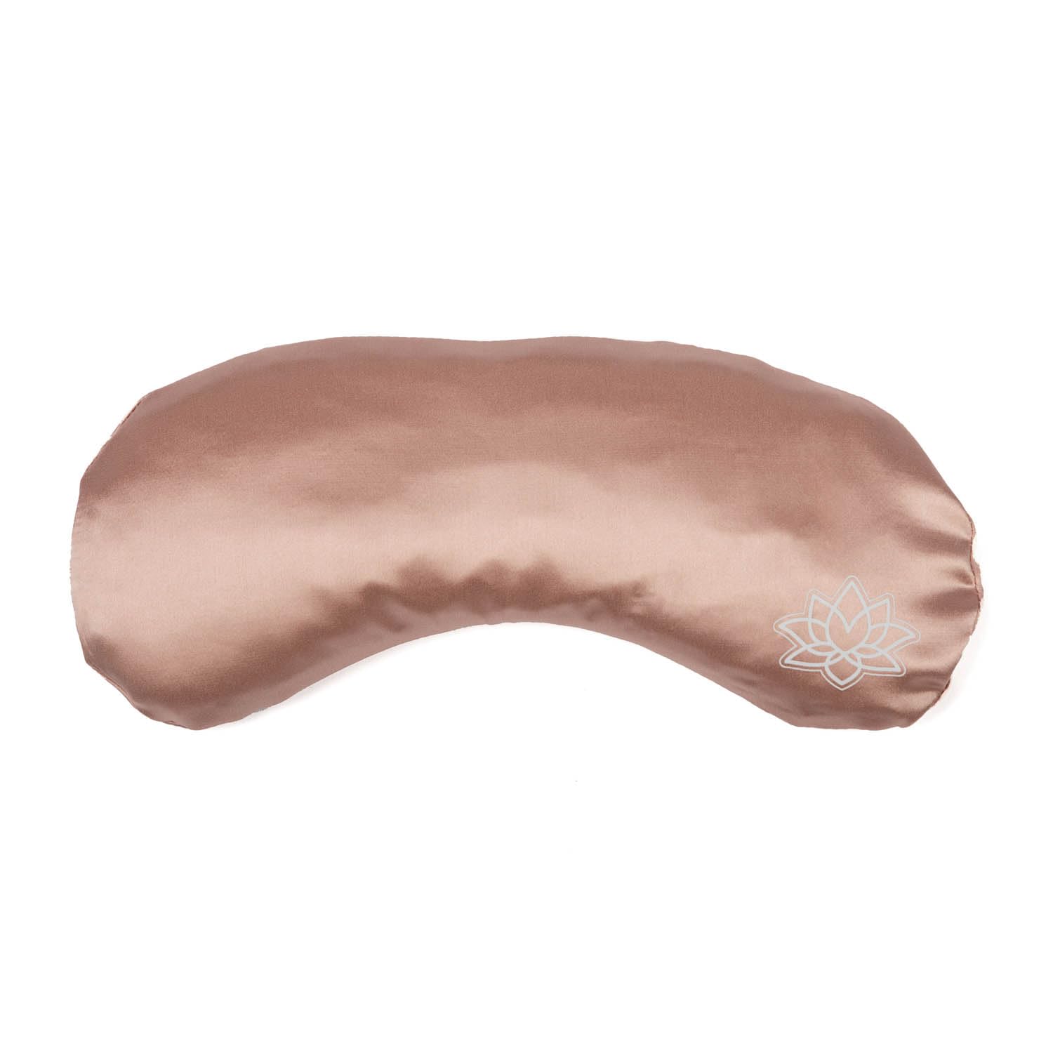 Bodhi almohada suave para los ojos con relleno de lavanda y linaza | máscara para los ojos para yoga, relajación y meditación | funda de maco satén o seda | bienestar para el hogar