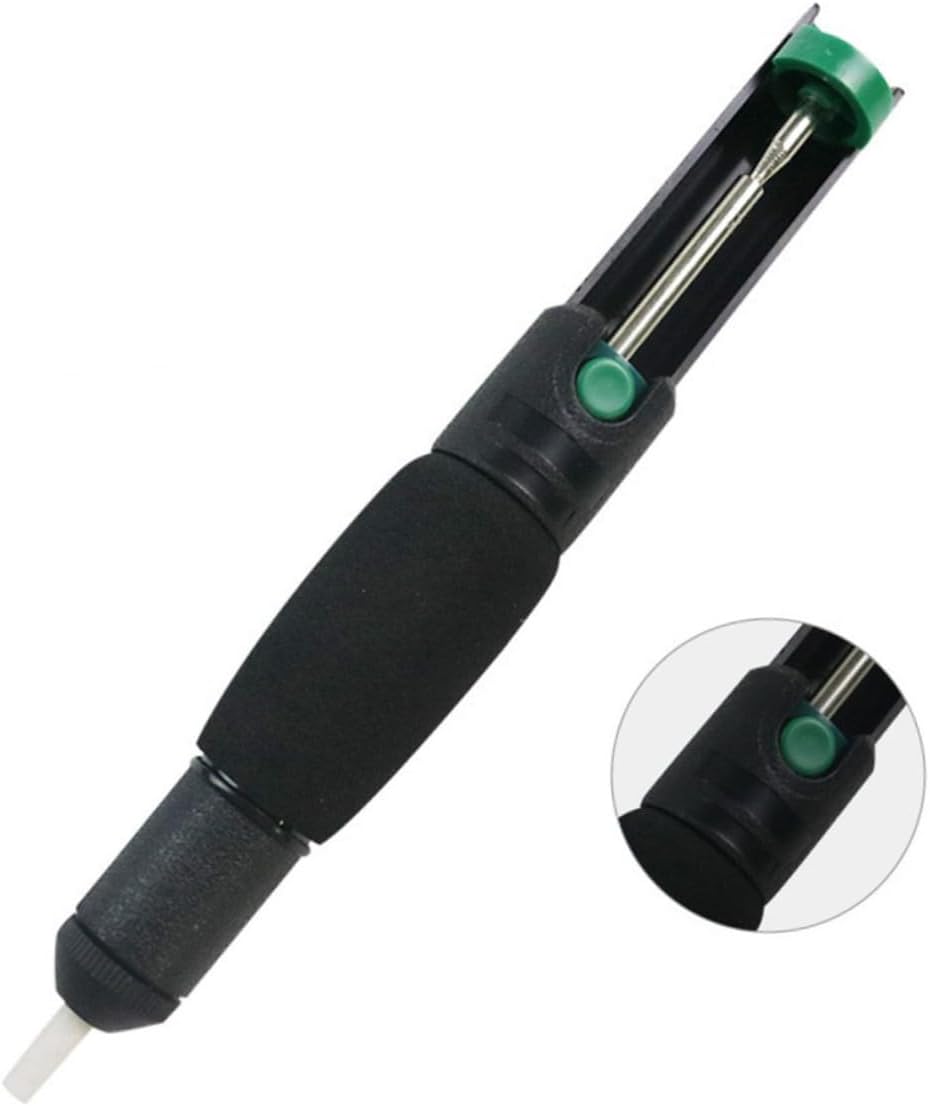 Double Loop Solder Sucker Desoldering Tool Solder Removal Machine Tin Extractor Non-slip Design