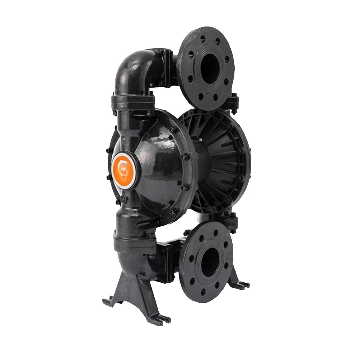 Pompa pneumatica a membrana for colla for acque luride con pompa chimica in lega di alluminio QBY(QBY3-100QTFF Ductile Iron+Teflon Diap agm)