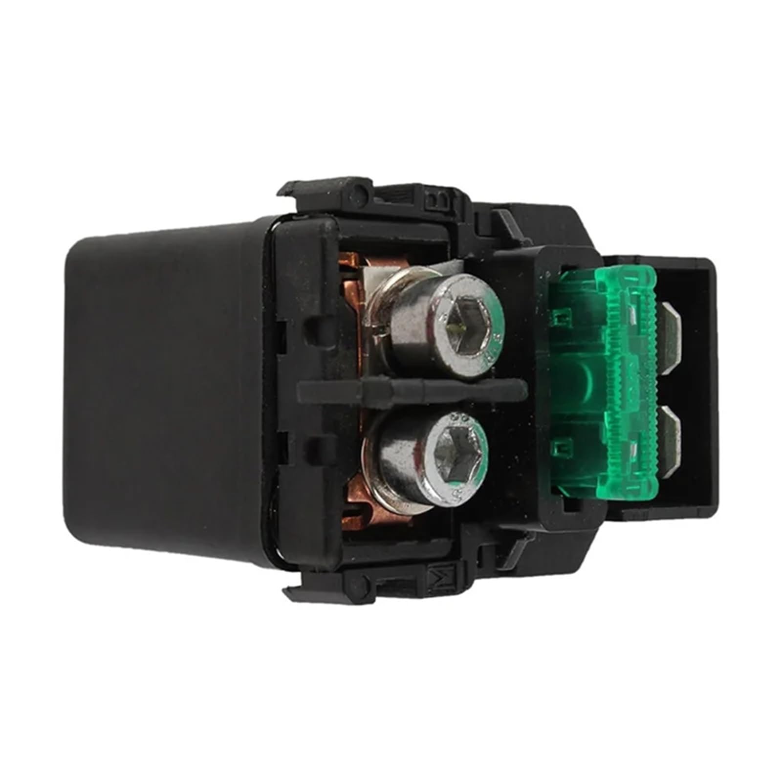 Solenoïde relais démarreur moto‌ Lot de 3 solénoïdes relais démarreur pour Honda CB750SC CB900 CBF500 CBF600 35850-MT4-000 35850-MR5-007 35850-MR5-000 Relais démarreur universel‌