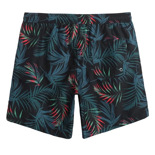 Image of maamgic Mens Slim Fit Swim Shorts Swim Trunks 7 inch Quick Dry Mens Bathing Suits with Mesh Lining