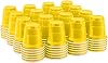 100ct 2oz. Mini Yellow Shot Cups, Disposable and Small Size Perfect for Party, Tastings, Sample and More