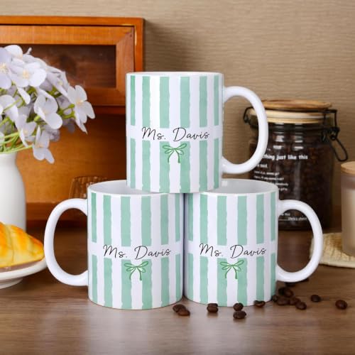 Personalized Teacher Coffee Mug with Custom Name